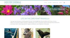 Desktop Screenshot of capepointchronicle.co.za